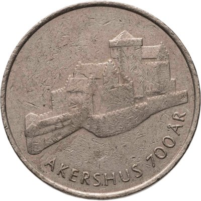 купить Норвегия 20 крон (kroner) 1999 "700 лет Крепости Акерсхус"