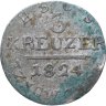 Купить Саксен-Кобург-Заальфельд 3 крейцера 1824