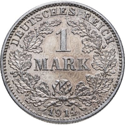 купить Германия (Германская империя) 1 марка 1914 "G"