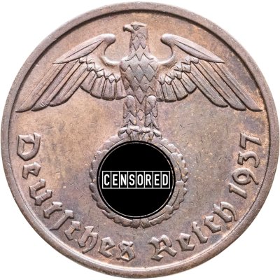 купить Германия, Третий Рейх 2 рейхспфеннига 1937 "A"