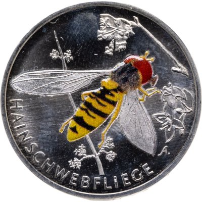 купить Германия 5 евро 2024 "Царство насекомых - Муха-журчалка"