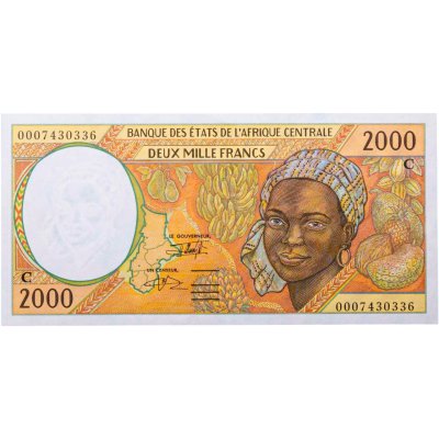 купить Конго 2000 франков 2000