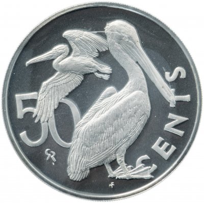 купить Британские Виргинские острова 50 центов (cents) 1974