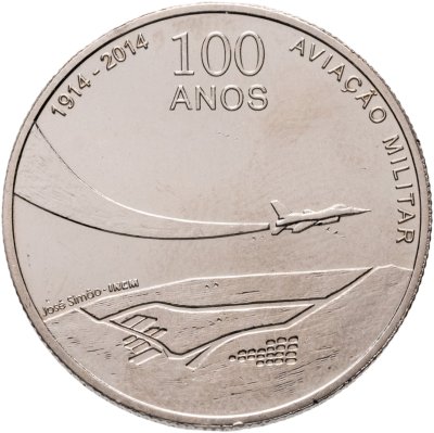купить Португалия 2.5 евро (euro) 2014 "100 лет военной авиации"