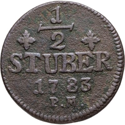 купить Юлих-Берг 1/2 штюбера 1783