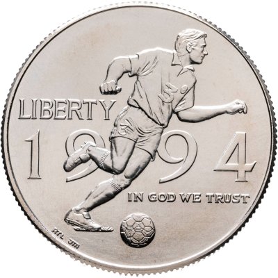 купить США 50 центов (1/2 доллара, half dollar) 1994 "World Cup (чемпионат мира по футболу 1994 в США)"