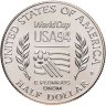 Купить США 50 центов (1/2 доллара, half dollar) 1994 "World Cup (чемпионат мира по футболу 1994 в США)"