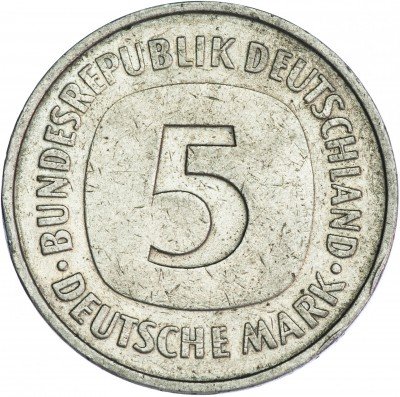 Купить Германия 5 марок 1975