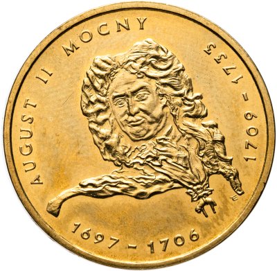 купить Польша 2 злотых 2002 Польские Короли - Август II Сильный