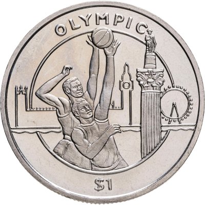 купить Сьерра-Леоне 1 доллар (dollar) 2012 "XXX летние Олимпийские Игры, Лондон 2012 - Баскетбол"