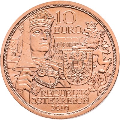 купить Австрия 10 евро 2019 Рыцарские истории - Рыцарство
