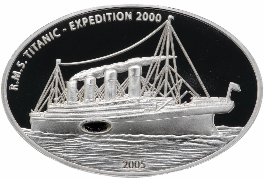 купить Либерия 10 долларов 2005 "Экспедиция к затонувшему Титанику 2000 года"