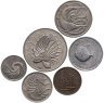 Купить Сингапур, набор монет 1967-1987 (6 штук)