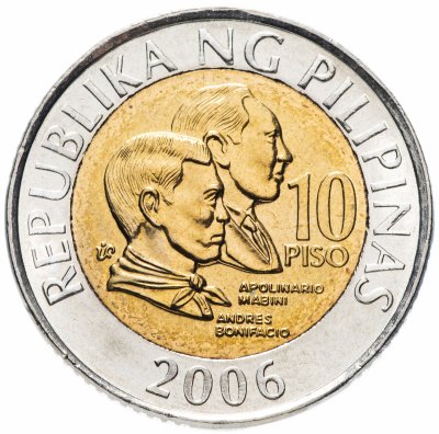 купить Филиппины 10 песо 2006