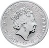 Купить Великобритания 5 фунтов (pounds) 2022 Звери Тюдоров - Лев Англии