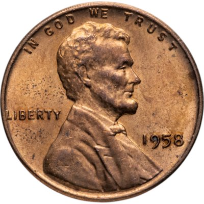 купить США 1 цент (cent) 1958