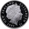 Купить Новая Зеландия 5 долларов 1999 Кукушечья иглоногая сова
