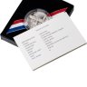 Купить США 50 центов (1/2 доллара, half dollar) 2017 D 100 лет организации "Boys Town" знак монетного двора:  "D" - Денвер в футляре