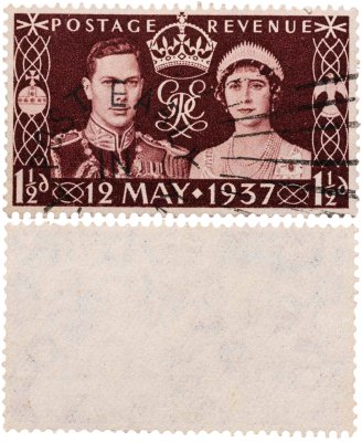 купить Великобритания марка 1937 "Коронация короля Георга"