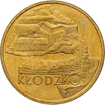 купить Польша 2 злотых 2007 "Древние города Польши - Клодзко"