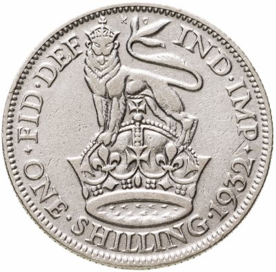 купить Великобритания 1 шиллинг (shilling) 1932
