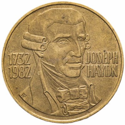 купить Австрия 20 шиллингов (shillings) 1982 "250 лет со дня рождения Йозефа Гайдна"
