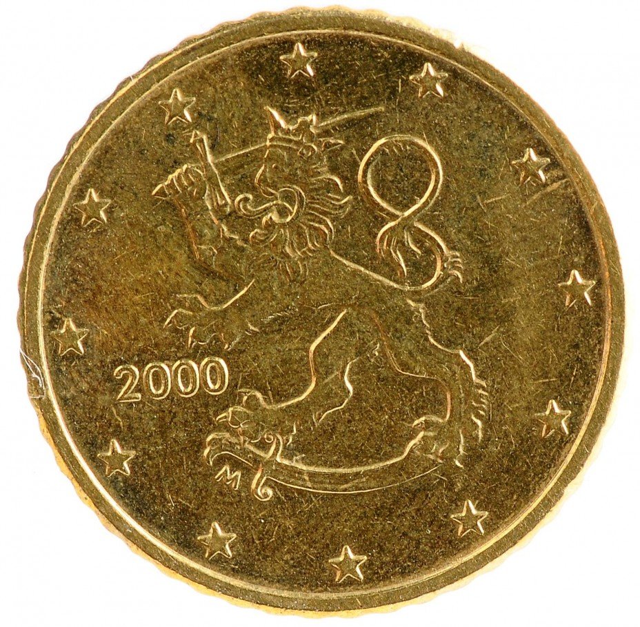 купить Финляндия 50 евро центов 2000