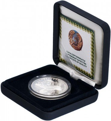 купить Казахстан 500 тенге 2006 "Флора Казахстана - Тюльпан Регеля" (в футляре, с сертификатом)