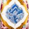 Купить Ваза, автор росписи А.В. Воробьевский, автор формы "Стройная" С.Е. Яковлева, фарфор, роспись, золочение, цировка, Ленинградский фарфоровый завод (ЛФЗ), СССР, 1970-1991 гг.