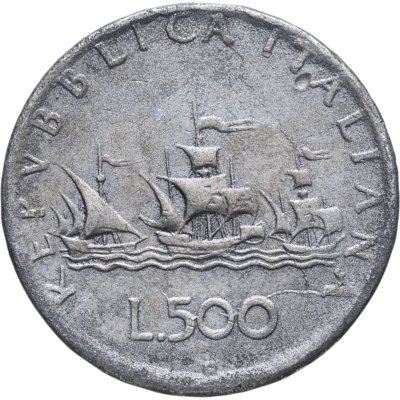 купить Италия 500 лир 1958 - 2001