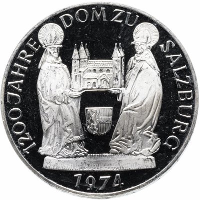 купить Австрия 50 шиллингов (shillings) 1974 "1200 лет Зальцбургскому собору"