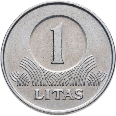 купить Литва 1 лит (litai) 1998-1999 случайный год
