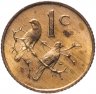 Купить ЮАР 1 цент (cent) 1982 "Окончание президентства Бальтазара Йоханнеса Форстера"