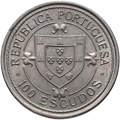 купить Португалия 100 эскудо (escudos) 1987 Золотой век открытий - Нуну Триштан