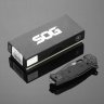 Купить Складной нож SOG SEAL XR Clip Point (12-21-02-57), сталь CPM S35VN Black Cerakote, рукоять Black GRN