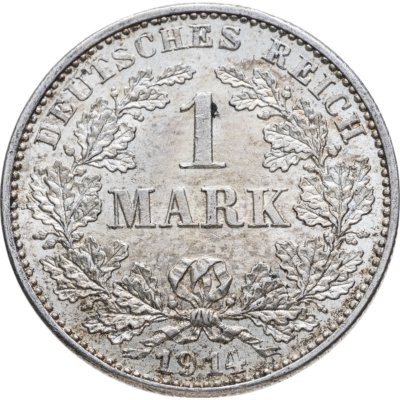 купить Германия (Германская империя) 1 марка 1914 "G"