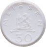 Купить Германия, Мейсен 30 пфеннигов 1927, белый фарфор