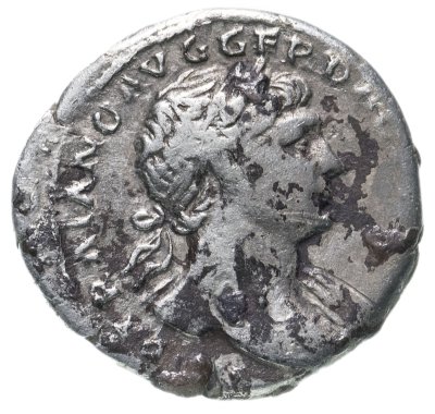 купить Римская империя, Траян, 98-117 годы, Денарий. (Пация) персонификация Мира