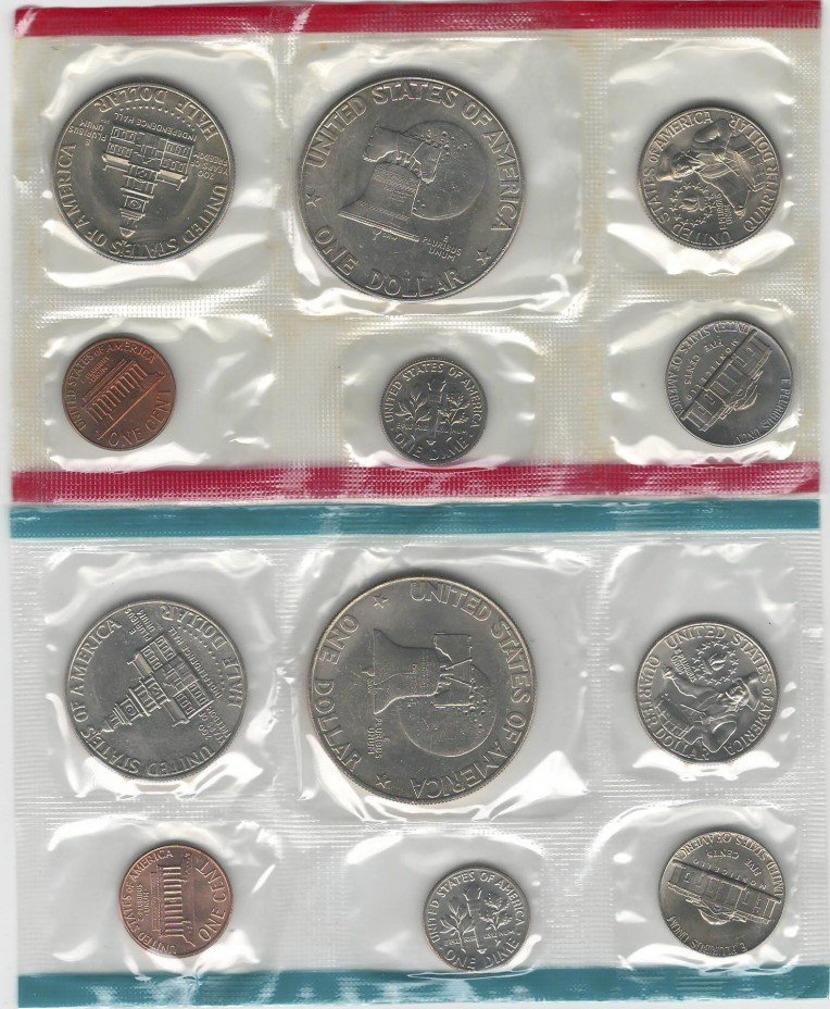 купить США набор монет 1975 P+D (12 монет)