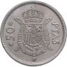 Купить Испания 50 песет (pesetas) 1975 // 1980 внутри звездочек