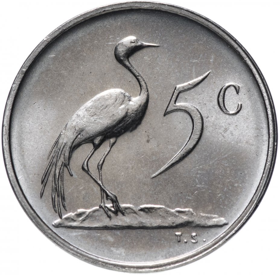 купить ЮАР 5 центов (cents) 1977