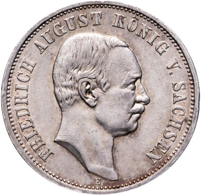 купить Германия (Саксония) 3 марки (mark) 1909 E