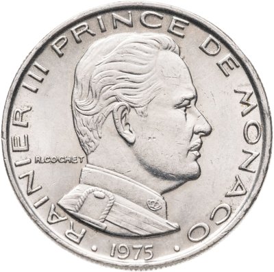 купить Монако 1 франк (francs) 1975