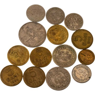 купить Румыния набор из 14 монет 1952-1957