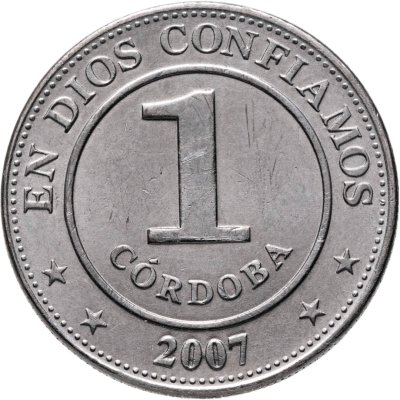 купить Никарагуа 1 кордоба (cordoba) 2007