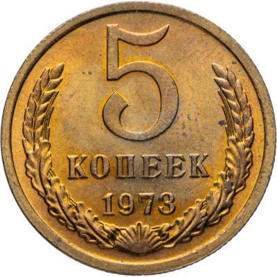 купить 5 копеек 1973