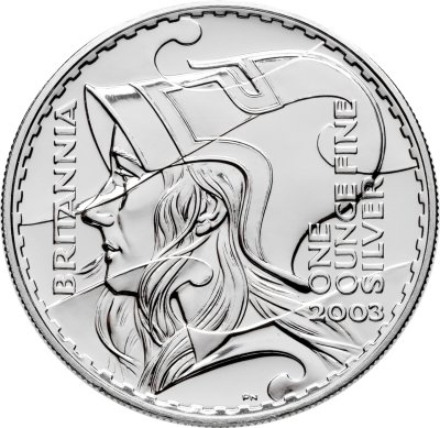 купить Великобритания 2 фунта 2003 UNC "Стоящая Британия"