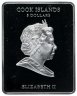 Купить Острова Кука 5 долларов 2010 «Покровитель Святая Елена», в футляре с сертификатом
