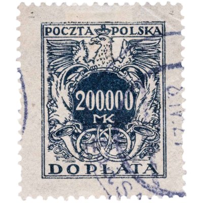 купить Польша марка 200000 МК 1923