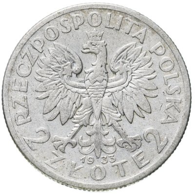 купить Польша 2 злотых 1933 "Королева Ядвига"